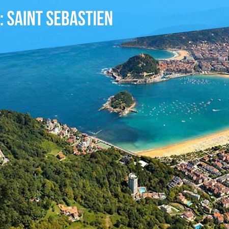 Caporizon-Baillenia-T1 Vue Montagne - Piscine St Jean De Luz Apartment Saint-Jean-de-Luz Bagian luar foto